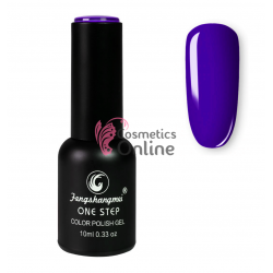 Oja semipermanenta FSM, ONE STEP Color UV/LED 10ml Cod 036 Purple Indigo
